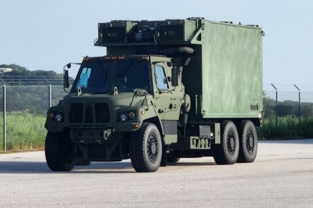 The first Tactical Intelligence Targeting Access Node (TITAN) prototype.