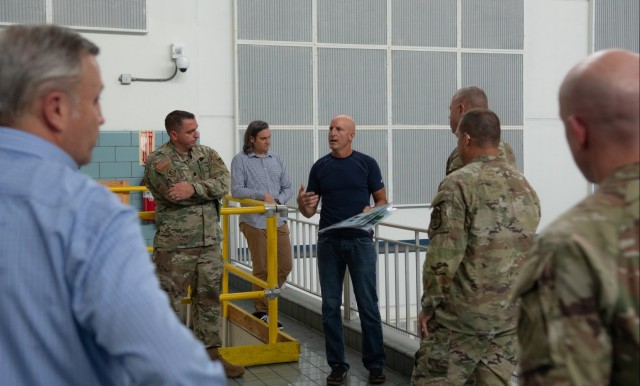 Nashville District hosts Adjutant General for Tennessee at Cheatham Dam