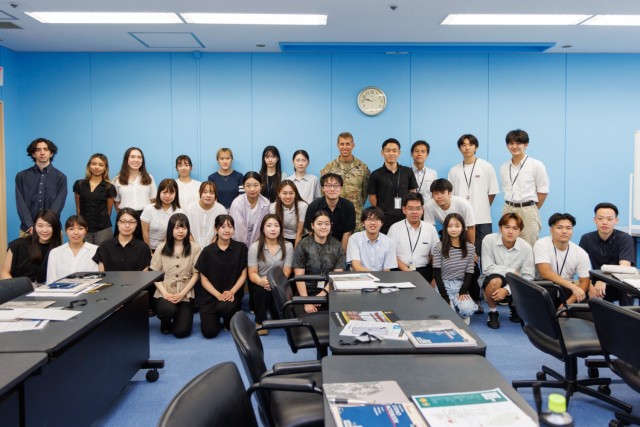 USAG Japan's annual Japanese college internship program kicks off, encourages students to challenge themselves, make connections