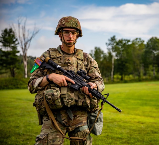 New York Army National Guard Sgt. Peter Fillion, an Amherst, New York resident who won the Army National Guard&#39;s Best Warrior Competition in the Soldier category, poses for a photo during the 2024 competition at the Army Mountain Warfare School, Jericho, Vermont, Aug. 5, 2024. The five-day event tested Soldiers’ physical and mental prowess.