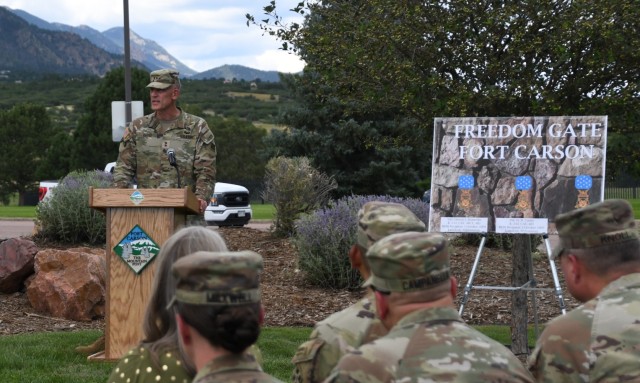 Fort Carson gate named in tribute to Medal of Honor recipients ...