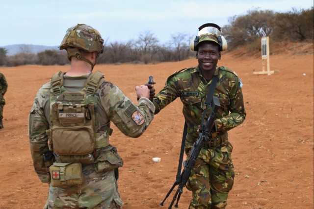 North Carolina National Guard, Botswana Defence Force conduct range drills