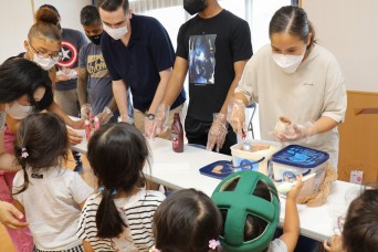 38th ADA volunteers bond with residents at Japanese children’s home with ice cream social