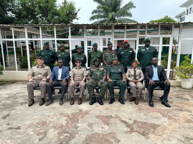 U.S. and Gambian Armed Forces strengthen military ties through professional exchange