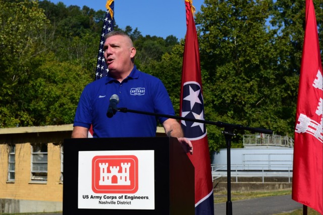 Agreement kicks off streambank project at Carthage wastewater treatment plant