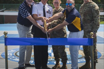 French Air Force general opens new Army training facility for NATO Soldiers at Navy base in U.S.