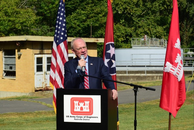Agreement kicks off streambank project at Carthage wastewater treatment plant