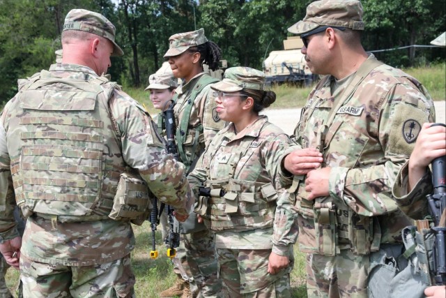 New Chief of Army Reserve visits troops CSTX 86-24-02, Global Medic at Fort McCoy