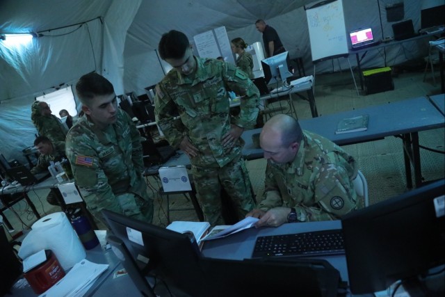 National Guard of several states and 1st Infantry Division: Soldiers improve their operational readiness in joint exercise