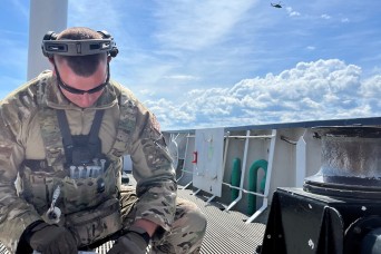 National Guard Conducts Air/Land/Sea Training in the Great Lakes