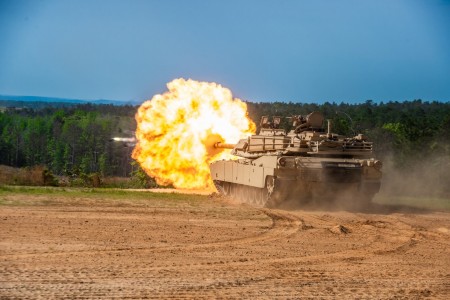 (FORT BENNING, GA) – Fort Benning, Georgia, hosts Operation Thunderstrike April 29 at Red Cloud Range. The event, which was opened to the public, featured a live-fire demonstration of Tanks, Bradleys and Apache Helicopters.