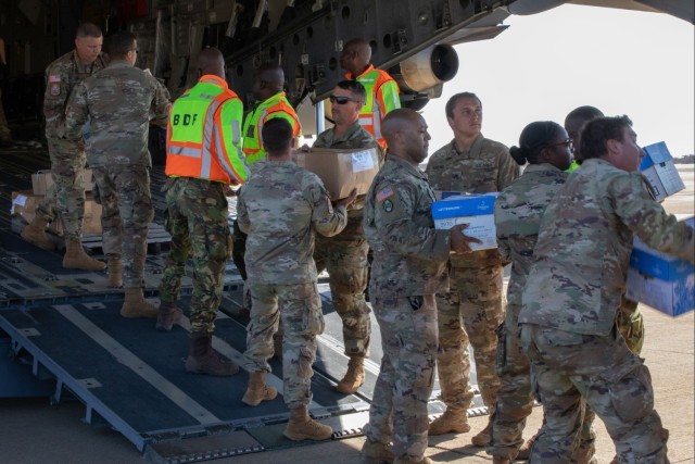 NC National Guard State Partnership Program delivers books to Botswana