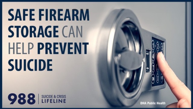 Safe Firearm Storage Helps Prevent Suicide