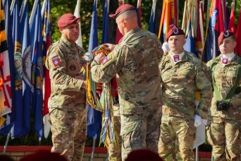 82nd Airborne Division marks return during uncasing ceremony