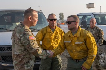 Oregon Guard supports wildland firefighting across state