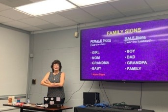 Sign language builds communication, relationships