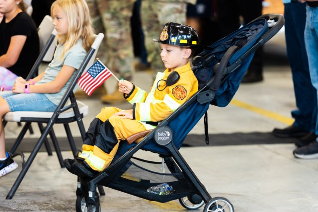 The Fort Novosel Directorate of Public Safety conducts a 9/11 Movin Tribute Wednesday Sept 11. After a brief ceremony, participants walk 2.33 miles to honor Stephen Siller, an off-duty New York City firefighter, who gave his life while serving...