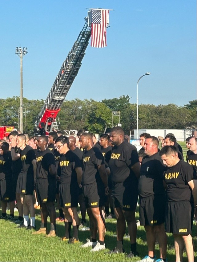 ‘Workout to Remember’ event at Camp Zama pays tribute to 9/11 through fitness, resilience