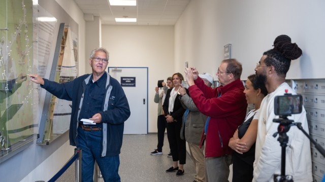 Historian donates more to Postal Service Center in honor of the Berlin Airlift