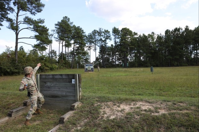 Praetorian Best Squad Competition Day Two Grenade Qualification and Medical Tasks