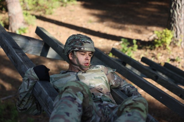 Praetorian Best Squad Competition Day Two began with an Obstacle Course