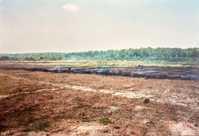 Tholocco dam breaks and dries up the lake in 1994.