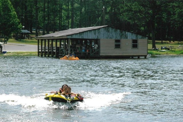 Outdoor Recreation boathouse on Lake Tholocco circa 1990’s.