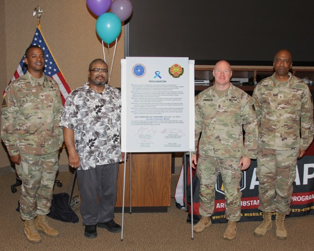 Wellness fair aims to raise awareness about mental health for White Sands Missile Range community