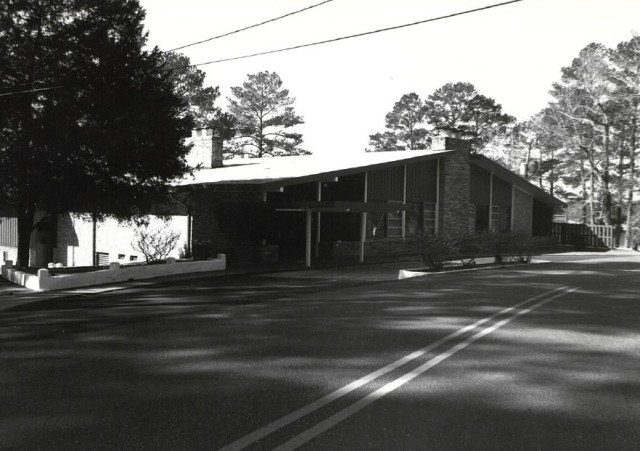 The original Lake Tholocco Lodge on East Beach circa 1970’s