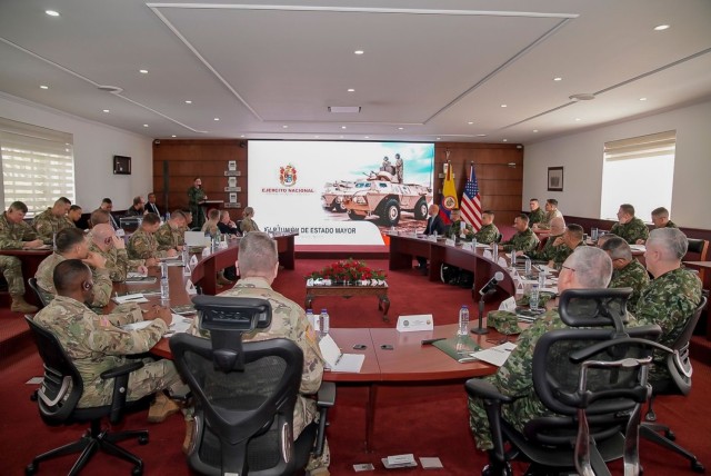 U.S., Colombian armies fortify partnership during 15th annual staff talks