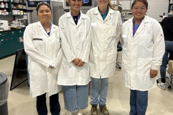 Native American students intern at Army laboratory to further STEM goals