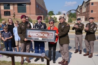 ARSOF schoolhouse unveiled new lane in honor of MG Sydney Shachnow’s legacy
