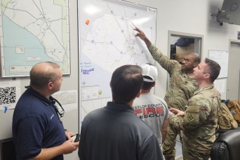 National Guard assists with hurricane response in Southeast