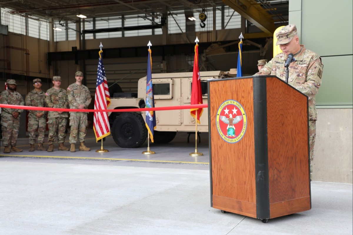 NY Army National Guard cuts the ribbon on stateoftheart maintenance