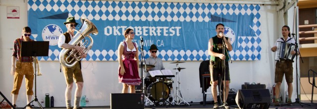 Fort Irwin Celebrates Oktoberfest 2024, The Hammerstein Band delivered an energising performance 28 September.