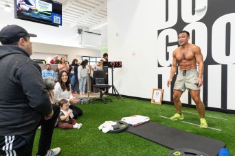 Oregon Guardsman Tops World Burpee Record