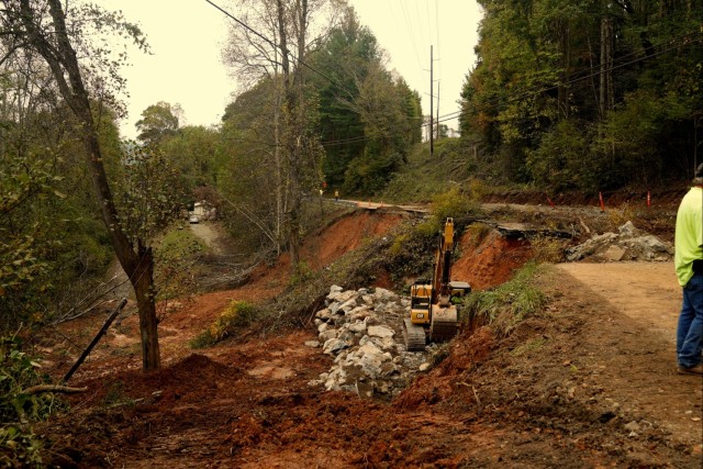 Army Reserve Engineers Support Hurricane Helene Emergency Efforts