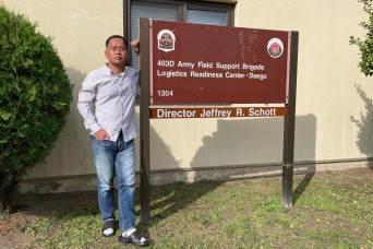 403rd Army Field Support Brigade Personality Spotlight: Mr. Pak, Kyong Ho, Logistics Readiness Center-Daegu