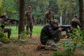 US Army’s 1st Cavalry Division trains Polish Cadets