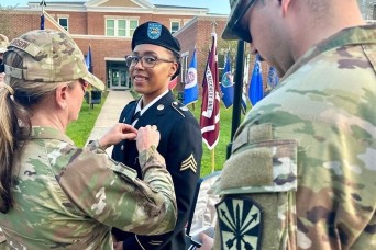 Recent Purple Heart recipient recovering at Fort Belvoir SRU