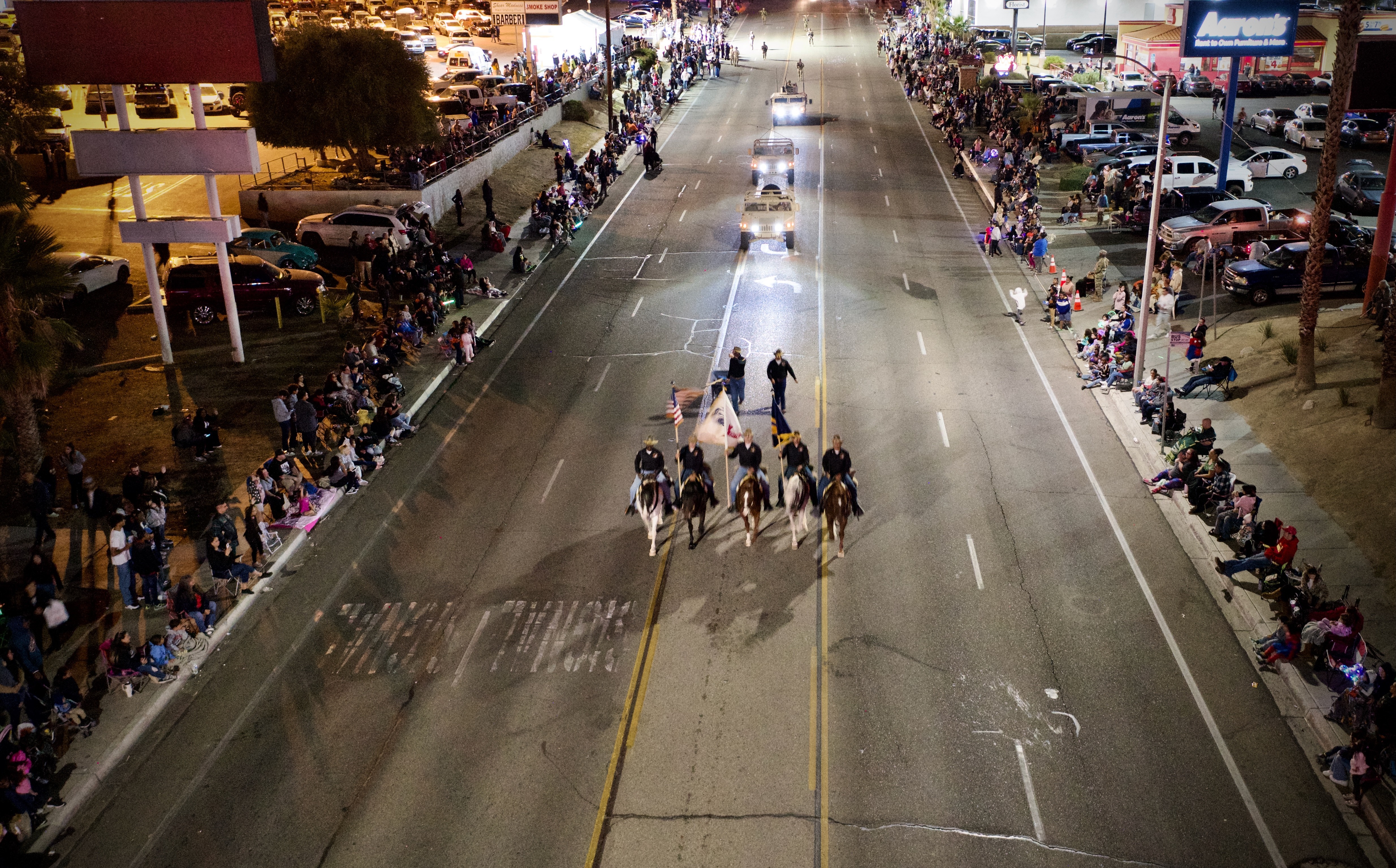 Fort Irwin appears in Barstow&rsquo;s 90th Annual Mardi Gras Parade 