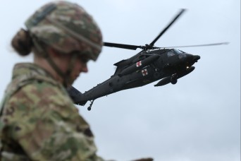 Pennsylvania National Guard's 56th SBCT rehearses air MEDEVAC operations