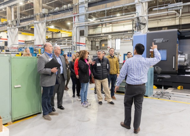 PICATINNY ARSENAL, N.J. - The LEAD Morris Class of 2025 visits the U.S. Army Combat Capabilities Development Command Armaments Center’s Prototype Integration Facility.
