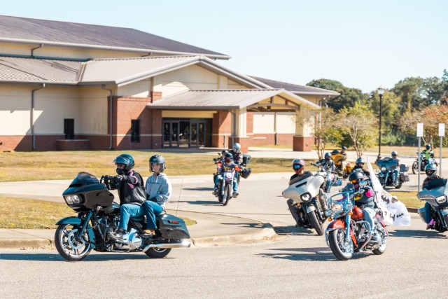 Fort Novosel and 110th Aviation Brigade host the 7th annual post-wide motorcycle ride for cancer Oct. 18 on Fort Novosel to recognize cancer survivors and those that are still fighting the disease.
