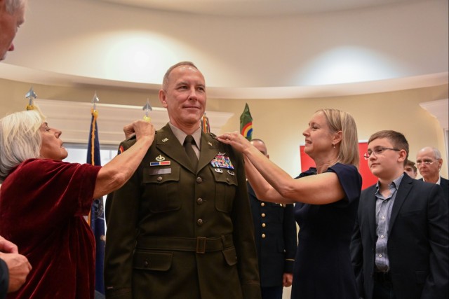 Major General Jack James Promoted