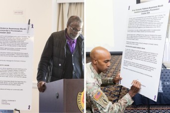 Domestic abuse thrives in silence – Picatinny proclamation encourages open communication