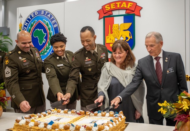 U.S. Army Southern European Task Force, Africa hosts 69th anniversary gathering at Caserma Del Din