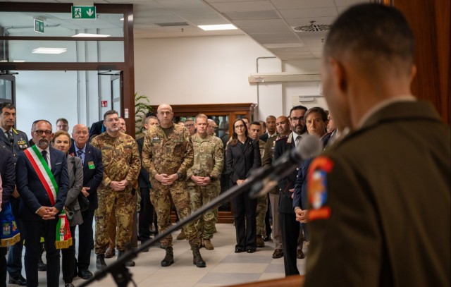 U.S. Army Southern European Task Force, Africa hosts 69th anniversary gathering at Caserma Del Din