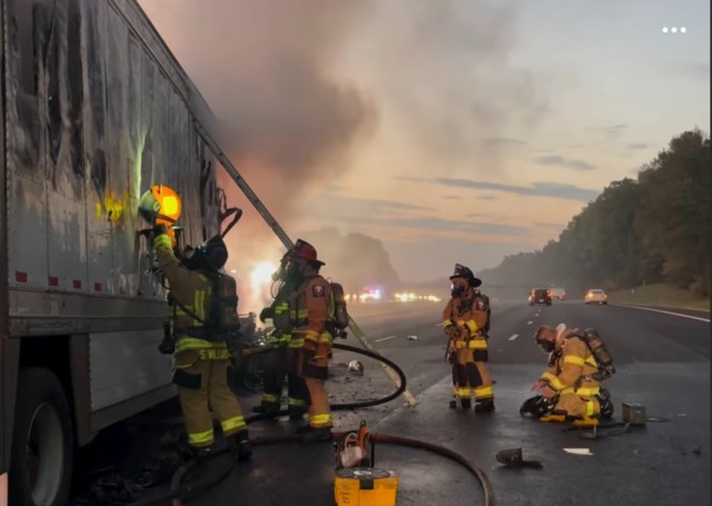 Cutting hole in trailer