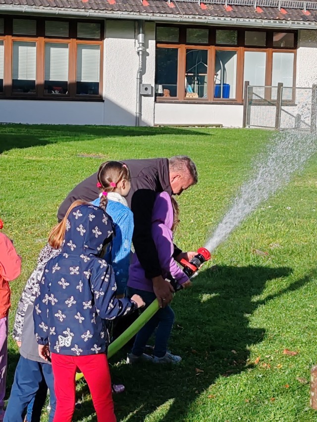 Garmisch Elementary and Middle School students had the opportunity to learn about fire prevention from host nation firefighters during Fire Prevention Week, Oct. 6-12, 2024.